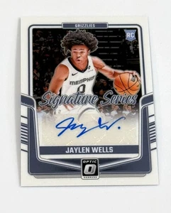 2024-25 Panini Donruss Optic Basketball Jaylen Wells Auto Signature Series RC - Bild 1 von 5