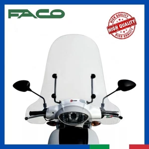 Parabrezza Paravento Completo di Attacchi APRILIA SCARABEO 50 100 CLASSIC 2T 4T - Foto 1 di 3