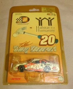 1999 Azione Tony Stewart #20 Home Depot Habitat For Humanity 1/64 Diecast Nascar - Foto 1 di 2