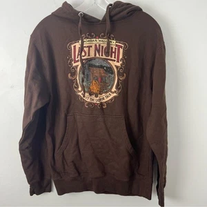 Morgan Wallen Tour Band Anoche Gráfico Sudadera con Capucha Para Hombre Talla Pequeña - Imagen 1 de 4
