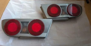 JDM Nissan Skyline ECR33 R33 4Door Kouki OEM Tail Lights Left Right Set Used - Picture 1 of 3