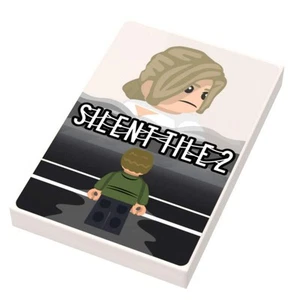 Silent Tile 2 Video Game Cover (2x3 Tile) - B3 Customs - Picture 1 of 1