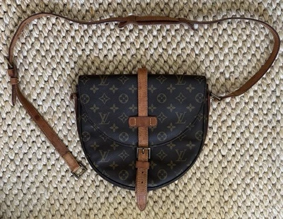 Louis Vuitton Chantilly GM монограмма через плечо проверенный WGACA, ремень нуждается в ремонте - Изображение 1 из 4
