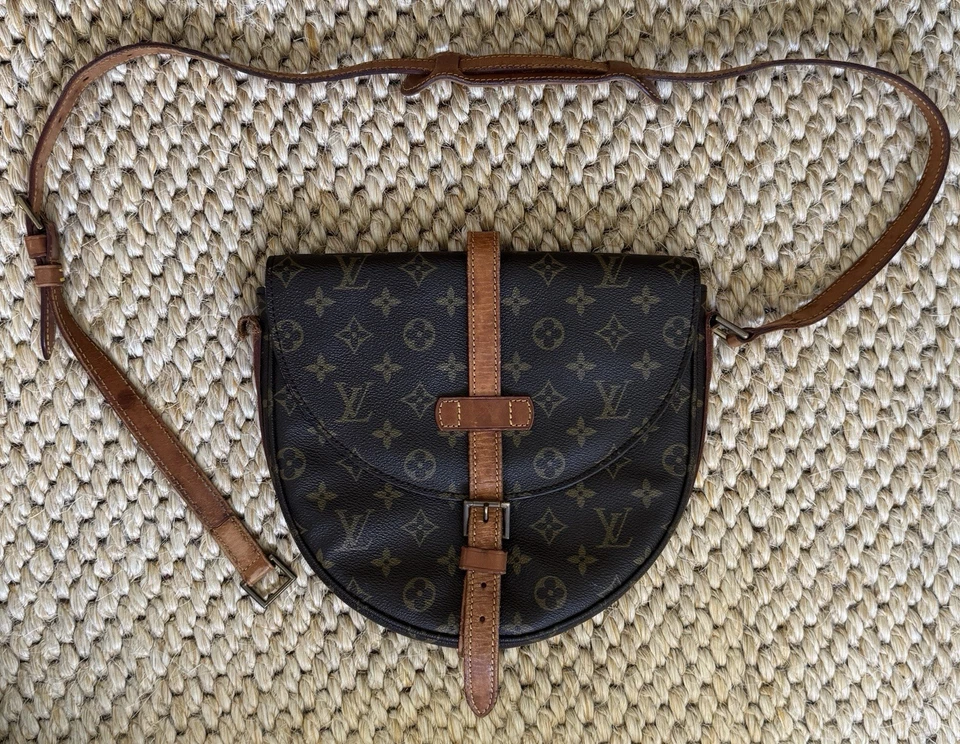 Bandolera Louis Vuitton Chantilly GM Monograma Verificada WGACA, Correa Necesita Reparación Foto 1 de 4