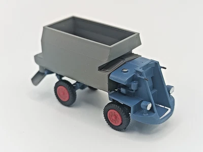 OP 87075 Dieselameise, DK 2003 mit Futterverteilaufbau, LPG, DDR,  1/87, H0 - Bild 1 von 4