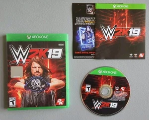 WWE 2K19 CIB con manual - Xbox One - Imagen 1 de 4