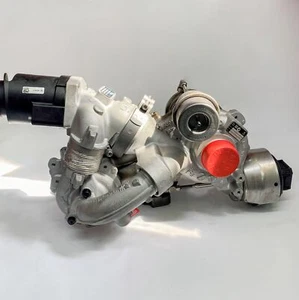 Turbolader KKK BorgWarner Bi-Turbo 53049700110 03L145715E 5304-0140 VW Amarok - Picture 1 of 8