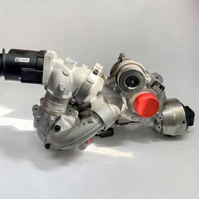 Turbocharger KKK BorgWarner Bi-Turbo 53049700110 03L145715E 5304-0140 VW Amarok - Image 1 of 4