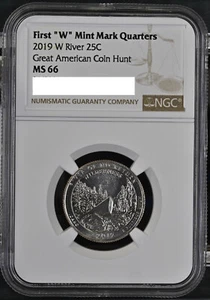 2019 W Frank Church River of No Return 25c NGC MS 66 West Point Quarter - Brown - Picture 1 of 2