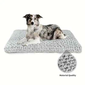 Plush Pet Dog Cat Bed Cushion Blanket Mat Puppy Kennel Nest Reversible Washable - Picture 1 of 5