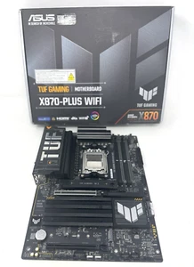 ASUS TUF Gaming Motherboard X870-PLUS WIFI 7 AMD AM5 ATX DDR5- bent cpu pins - Afbeelding 1 van 16