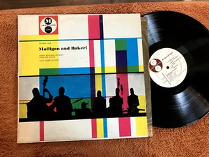 Gerry Mulligan Quartet w/ Lee Konitz Chet Baker Mulligan And Baker! LP 1957 ORIG - Picture 1 of 3