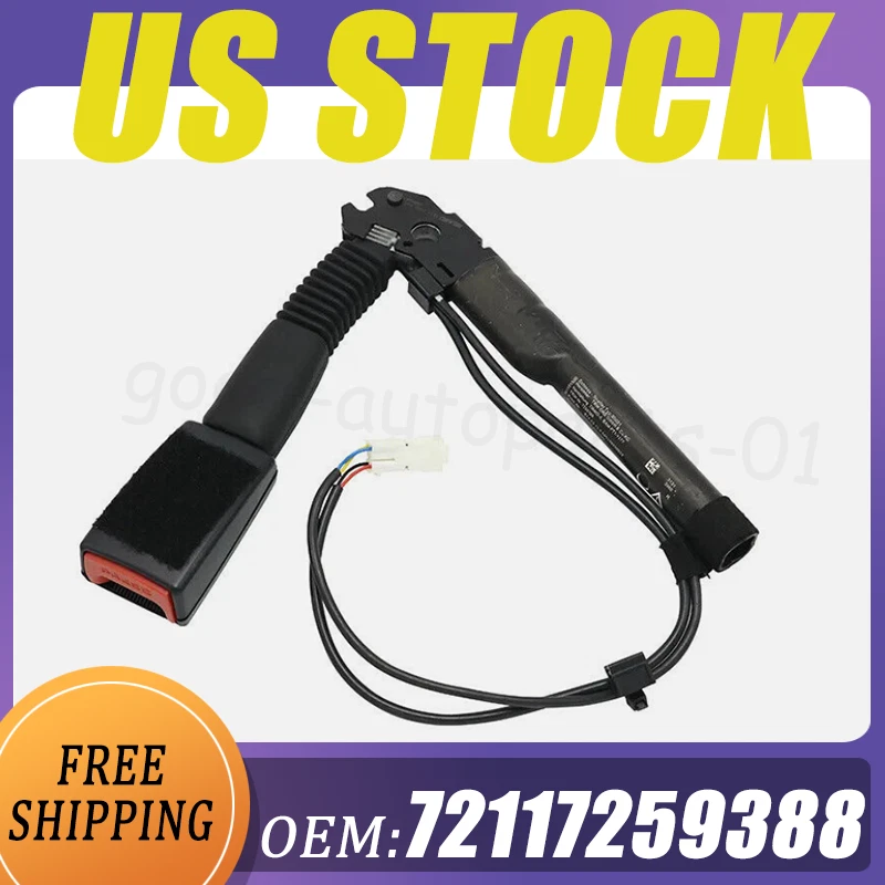 Front Right Seat Belt Tensioner Buckle for BMW 230i 328i 330i F30 F32 F82 M3 M4 Foto 1 de 4