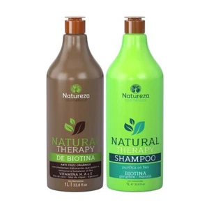 Natural Therapy Biotin Treatment Kit 2x1L Formaldehyde Free - Natureza Cosmetics - Picture 1 of 6