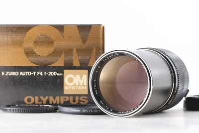 [Rare MINT in BOX] Olympus OM-System E.Zuiko MC Auto-T 200mm f4 MF Lens Japan - Image 1 of 4
