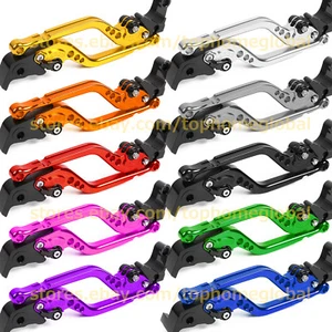 For Honda Shadow 750 1998-2018 Long Clutch Brake Levers Adjustable 3D CNC - Picture 1 of 7