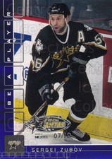 2001-02 BAP Memorabilia All-Star Fantasy Sapphire #74 Sergei Zubov