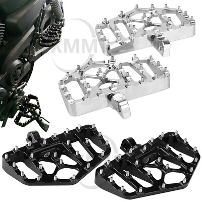 CNC MX Style Foot Pegs Floorboard Kit For Harley Sportster XLH1200 XL883 Dyna - Изображение 1 из 4