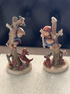 2 FIGURINE VINTAGE TMK2 FULL BEE GOEBEL HUMMEL "CULPRIST" 7" OGGETTO DA COLLEZIONE #56 A/B - Foto 1 di 15