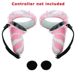 2PCs Protection Grip Cover Controller Silicone Cover Accessories For Meta Quest2 - Picture 1 of 4