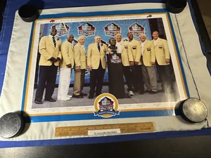 2009 Buffalo Bills Poster Ralph Wilson Hall of Fame Induction Kelly Smith Thomas - Picture 1 of 15