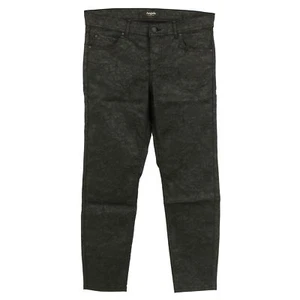  Pantalones vaqueros de mujer ANGELS 7/8 ORNELLA Slim elásticos negros florales 29220 - Imagen 1 de 2