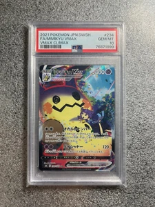 Pokemon Card PSA 10 Mimikyu VMAX 234/184 s8b Vmax Climax Japanese GEM MINT - Foto 1 di 2