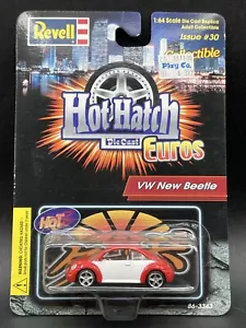 1999 Revell HOT HATCH EUROS RED WHITE VW NEW BEETLE BUG Volkswagen not lowriders - Picture 1 of 3
