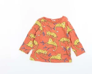NEXT Girls Animal Cotton Blend T-Shirt Size 3-6 Months - Picture 1 of 12
