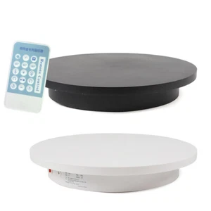 40cm Remote Control Two-Way Electric Turntable 360° Display Stand Base Rotating - Picture 1 of 27