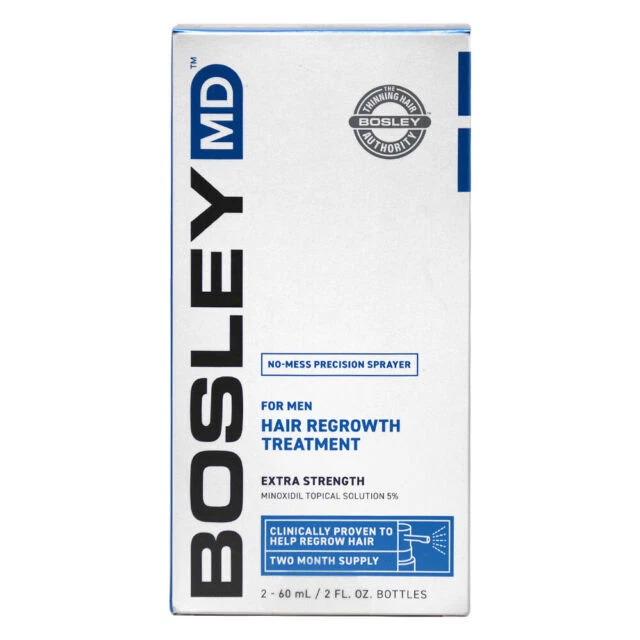 Bosley MD Minoxidil Hair Growth Promoter Spray - 2oz