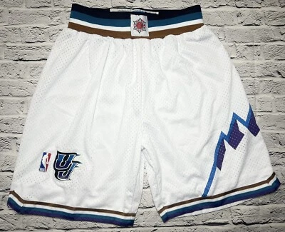 NBA / Adidas Utah Jazz Authentic Mountain Jersey Shorts S Netted - Image 1 of 4