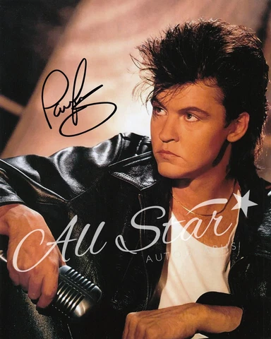 PAUL YOUNG - British Singer & Musician Signed Photograph 02 (SCHT) Cover