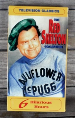 The Red Skeleton VHS Collection 6 HILARIOUS hours 1996 VG Slapstick Comedy Vtg - Image 1 of 4
