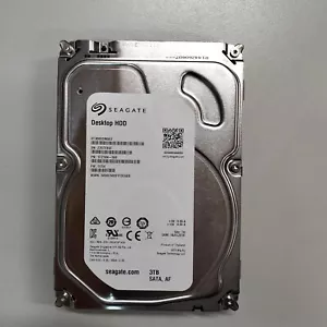 Seagate 3TB 3.5" SATA Desktop HDD 5900 RPM 600MB/s 64MB Cache ST3000DM003 - Picture 1 of 12