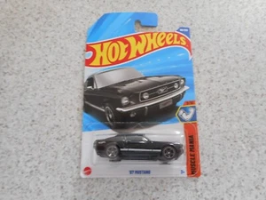 2025 HOT WHEELS DIE CAST HW MUSCLE MANIA 1967 FORD MUSTANG CAR 189 - Picture 1 of 4