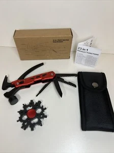 13 in 1 Multi-Function Hammer Stainless Steel Tool Wrench Pliers Blade Knife - Picture 1 of 7