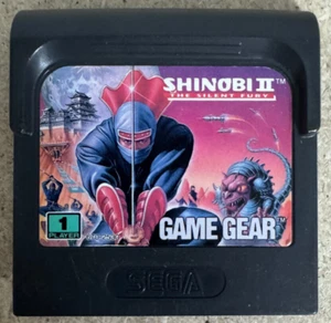 Shinobi II 2 The Silent Fury - Sega Game Gear - Cart Only - Tested Working VGC - Picture 1 of 2