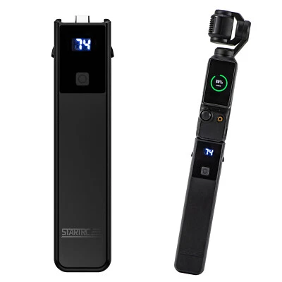 STARTRC 6000mAh Akku Schnellladegerät für DJI Osmo Pocket 3 Batterie mit LCD-Display
