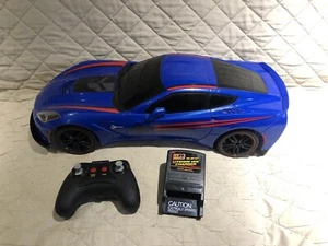 New Bright Corvette stingray 21 INCH RC CAR NOT WORKING PLEASE READ INFO FREESHI - Picture 1 of 4