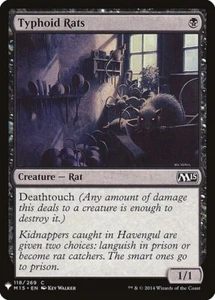 Typhoid Rats #118/269 MTG The List - Magic 2015 Common NM - Picture 1 of 1