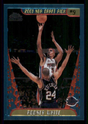 2001-02 Topps Chrome #137 Rodney White RC - Image 1 of 2