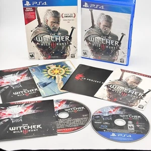 The Witcher 3: Wild Hunt PlayStation 4 Game (PS4) with Bonus Content Free Ship - Picture 1 of 9