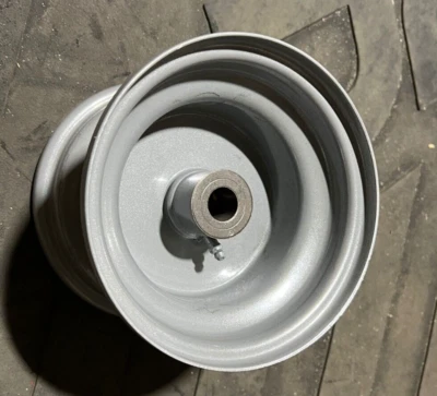 (CANTIDAD 1) Llanta de rueda delantera gris para tractor de césped 6"x4,5", 0616103237 para Husqvarna Foto 1 de 4