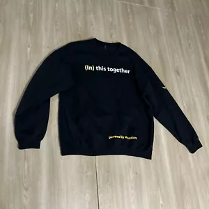 Sudadera negra Amazon In This Together Employee para hombre talla XL - Imagen 1 de 5
