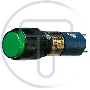 Pulsante unipolare con tasto luminoso verde con doppio contatto normalmente aper - Picture 1 of 2