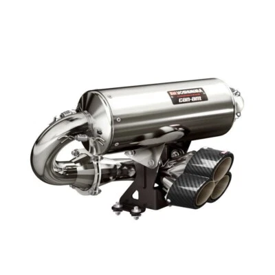 Can-Am New OEM Yoshimura Slip-On Exhaust Maverick X3 Exhaust 715002882 - Image 1 of 4