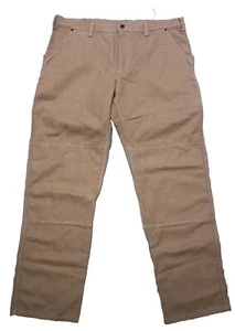 Patagonia Pants Men’s 42x34 Brown Iron Forge Hemp Canvas Double Knee NEW - Picture 1 of 11