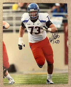 Nate Potter signed Autogramm Boise State Broncos Football 8x10 Foto Cardinals - Bild 1 von 1