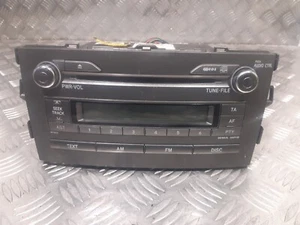 2008 TOYOTA AURIS RADIO STEREO CD PLAYER 86120-02520 - Picture 1 of 3